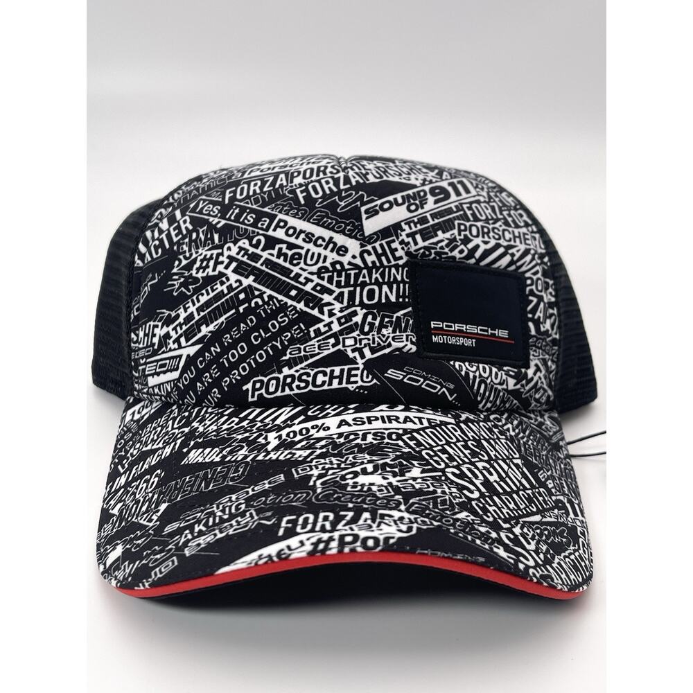 Genuine Porsche Motorsport Fanwear Cap Black Baseball Cap